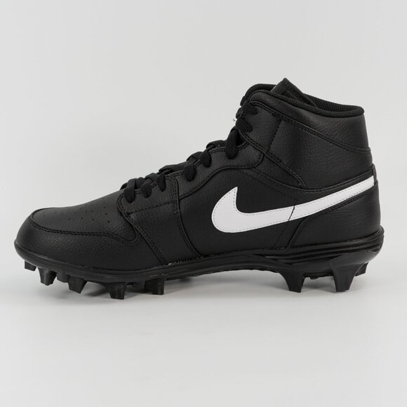 Jordan 1 Mid TD \'Black/White-Black\' FJ6805-001 Football Cleat Multi Size main image 9